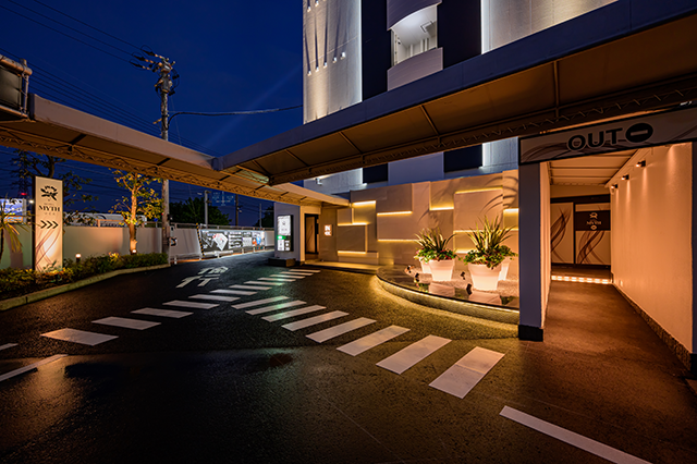 HOTEL MYTH 春日井 外観
